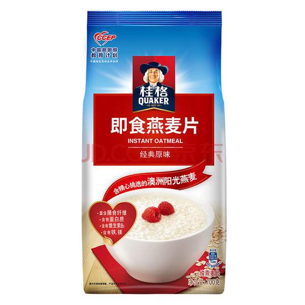 35 桂格 即食燕麦片经典原味700g