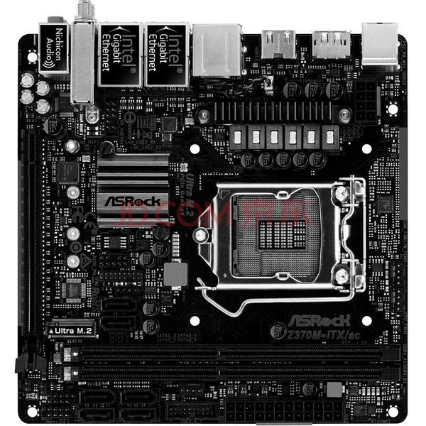 ASRock 华擎 Z370M-ITX\/ac 主板(Intel Z370\/LG