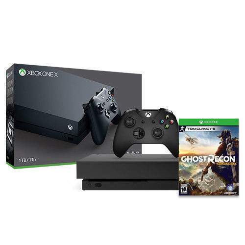 Microsoft 微软 Xbox One X 1TB 家庭娱乐游戏