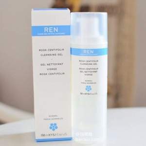 Feelunique精选畅销Top100单品专场，REN 玫瑰蔷薇洁面啫喱凝胶150ml £10.5