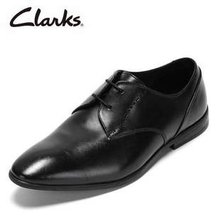 限UK7.5码，Clarks 其乐 Bampton Lace 男士真皮正装鞋 2色 Prime会员免费直邮