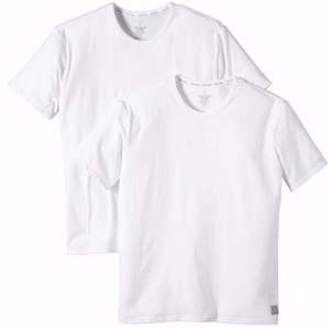 限L码，Calvin Klein 男士弹力棉质T恤2件套装 2色 Prime会员凑单免费直邮