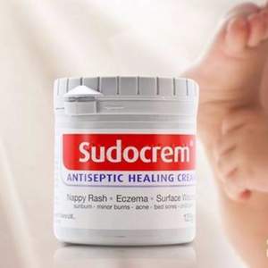 英国销量第一，Sudocrem 屁屁霜面膜125g*3瓶