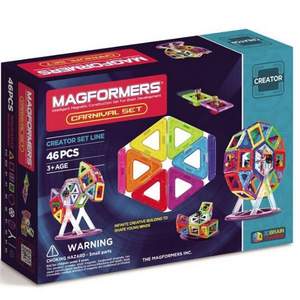 Magformers 益智磁性积木46片 嘉年华摩天轮套组