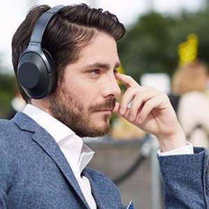 Sony 索尼 MDR-1000X 無線降噪耳機(jī) 灰米色
