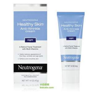 Neutrogena 露得清 健康肌肤A醇抗皱晚霜 40g*5 ￥415包邮