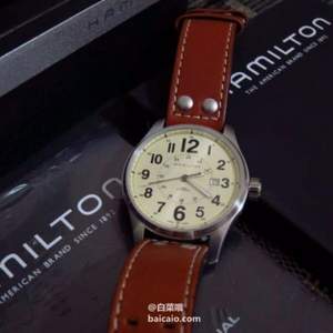 Hamilton 漢密爾頓 卡其野戰(zhàn)系列 自動(dòng)機(jī)械男表 $318