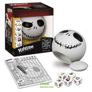 USAopoly YAHTZEE快艇骰子游戏 圣诞梦惊魂收藏版 Prime会员凑单免费直邮含税