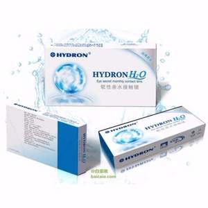 Hydron 海昌 H2O 月抛隐形眼镜6片装