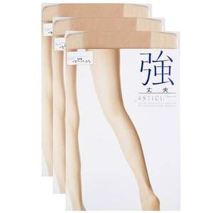 日本产，ATSUGI 厚木 强系列 防勾丝隐形丝袜3双装 