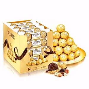 <span>白菜！</span>Ferrero Rocher 费列罗 榛果威化巧克力48粒盒装*5件+凑单品