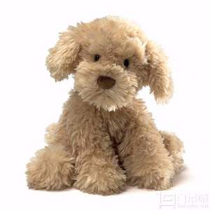 GUND Nayla 金色可卡布毛絨玩具狗 27cm