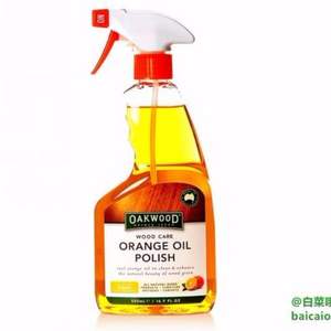 <span>白菜！</span>澳洲进口，OAKWOOD 奥克伍德 红木家具养护天然橙油 500ml*3瓶