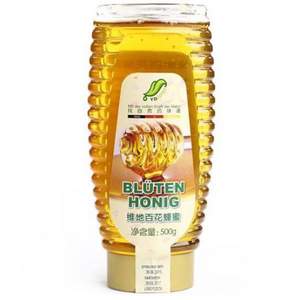 德國進(jìn)口，V.D.food  維地 百花蜂蜜 500G*3