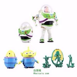 亚马逊中国：BANDAI 万代 E85274 玩具总动员 巴斯光年与朋友们玩具 2套