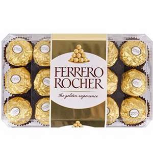 雙十一預(yù)告，前30分鐘意大利進(jìn)口 Rocher 費(fèi)列羅 T30榛果威化巧克力30粒裝*2盒