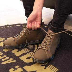 Dr. Martens 男士6孔帆布马丁靴 两色 新低$24