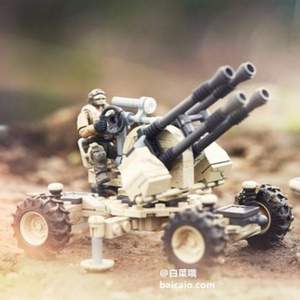 亚马逊中国：Mega Bloks 美高 使命召唤系列 DKX53 防空炮车