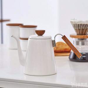 HARIO BDK-80-W 搪瓷制滴漏式咖啡壶