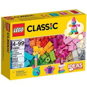 LEGO 乐高 经典系列创意积木补充装-明亮色块 10694 