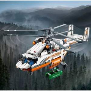 限Prime会员，LEGO 乐高 42052 机械组 双旋翼高负重直升机