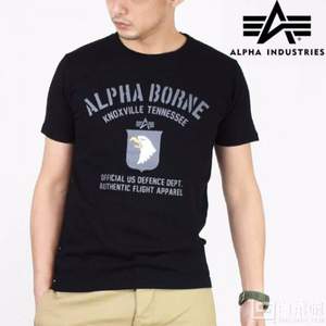 Alpha Industries 阿尔法 WHITE EAGLE 男士纯棉印花T恤 Prime会员凑单免费直邮
