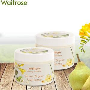 Waitrose 小蒼蘭&梨子味身體潤(rùn)霜 330ml*2瓶 