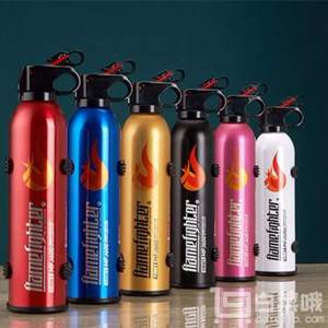 FlameFighter 火焰戰(zhàn)士 家用/車載干粉滅火器600g 送安全錘+固定帶
