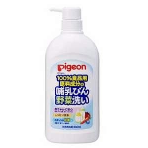 日本产，Pigeon 贝亲  奶瓶蔬菜清洗剂 800ml Prime会员凑单免费直邮