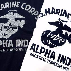 Alpha Industries 阿尔法 Corps 男士纯棉T恤 黑色 Prime会员凑单免费直邮