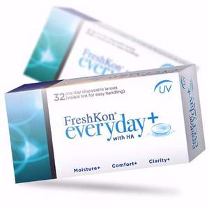 天猫商城：新加坡进口 FreshKon 菲士康 EveryDay 日抛型隐形眼镜32片装 送眼镜盒