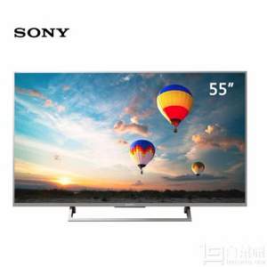 双十二预告，Sony 索尼 KD-55X8000E 55英寸 4K智能LED液晶电视