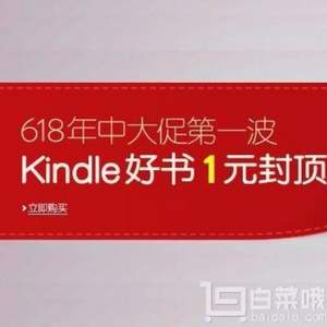 亚马逊中国 Kindle电子书 618年中大促
