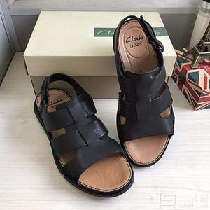 Clarks 其乐 Trisand Bay 男士真皮凉鞋 Prime会员免费直邮含税