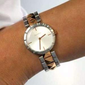 Calvin Klein Edge系列 K5T33BZ6 女士撞色時(shí)裝腕表 $78