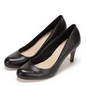 Clarks 其樂 女士真皮高跟單鞋  Prime會(huì)員免費(fèi)直郵