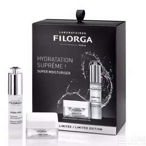 FILORGA 菲洛嘉 保湿两件套装（玻尿酸精华30ml+保湿面霜15ml）£28.5 凑单免费直邮