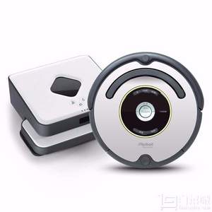 亚马逊中国：镇店之宝，iRobot Roomba 651 智能扫地机器人+Braava 381 拖地机器人 赠1干1湿抹布