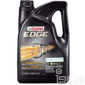 美国原装进口，Castrol 嘉实多 EDGE 极护 全合成机油 5W-30 SN 5Qt*2件