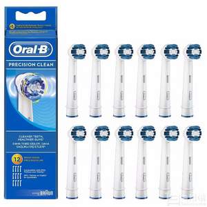 Oral-B 歐樂B EB20 精密清潔電動牙刷頭*12支