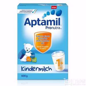 双十一预售，Aptamil 爱他美 婴幼儿奶粉 1+段(1-2岁) 600g*5盒