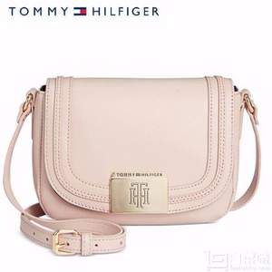 雙十一預告，Tommy Hilfiger 湯米希爾費格 真皮馬鞍包*2個  2色