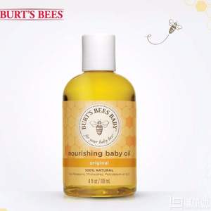 Burt's Bees 小蜜蜂 纯天然滋养婴儿按摩油 118ml*4瓶+凑单品