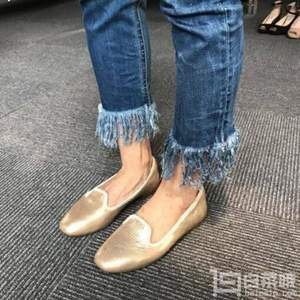 Clarks 其樂(lè)  Chia Milly女士真皮一腳蹬休閑鞋 Prime會(huì)員免費(fèi)直郵含稅