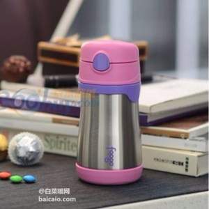 補(bǔ)貨，Thermos 膳魔師 不銹鋼兒童保溫吸管杯300ml  Prime會(huì)員湊單免費(fèi)直郵含稅