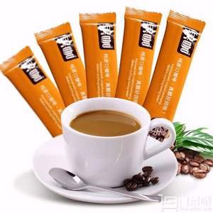 泰国进口，Fruttee 果咖 特浓咖啡三合一速溶咖啡 1800g（18g*100条）*2盒 赠咖啡杯