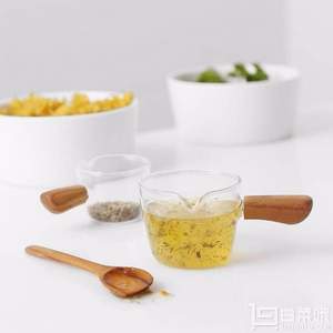 ChaBatree 柚木柄無(wú)鉛玻璃醬汁杯 帶勺 SP174 Prime會(huì)員湊單免費(fèi)直郵