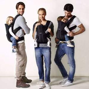 BABYBJORN CARRIER WE 黑色網(wǎng)眼嬰兒背帶 