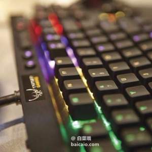 CORSAIR 海盗船 K70 RGB LUX 机械游戏键盘 茶轴