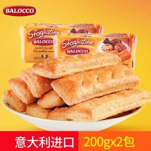 意大利进口，Balocco 百乐可千层酥 焦糖味 200g*4包  ￥51.6